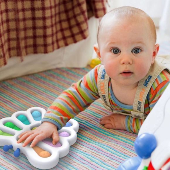 Simple Dimple Digits Popper Push Bubble Large Colorful Pop Fidget Toy Bigger But - Picture 5 of 8